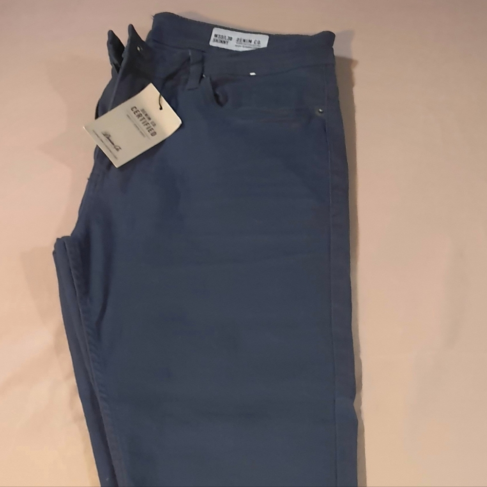 Denim&Co Men's Navy Chinos